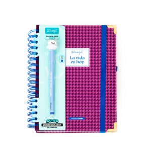 AGENDA OFFICE 2026 DIARIA LA VIDA ES HOY + BOLIGRAFO REGALO