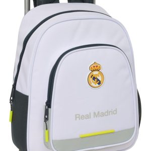 MOCHILA INF, 34CM + CARRO 705 REAL MADRID 1? EQUIP, 25/26