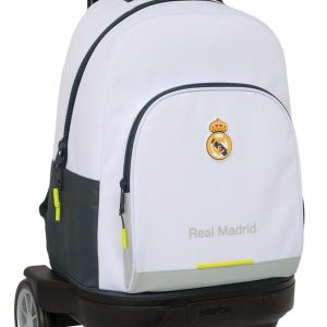 MOCHILA 45CM CARRO COMPACT EVOL, REAL MADRID 1? EQUIP,25/26