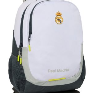 MOCHILA ESCOLAR 44CM + CARRO REAL MADRID 1? EQUIP,25/26