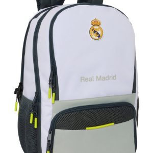 MOCHILA ESCOLAR 42CM PADEL REAL MADRID 1? EQUIP, 25/26