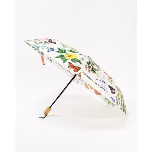 PARAGUAS PLEGABLE AUTOMATICO CON FUNDA PLANTAS Y FLORES