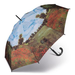 PARAGUAS LARGO MUJER AUTO MONET II AMAPOLAS 61/8