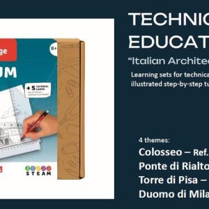 KIT EDUCATIVO 4 MONUMENTOS ITALIANOS