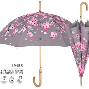PARAGUAS MUJER 61/8 AUTOMATICO FLOR DE CEREZO ,