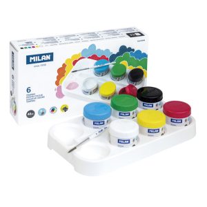 TEMPERA MILAN 40 ML 6 COLORES SURTIDOS
