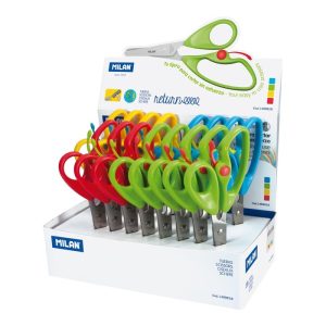 EXP, 18 UDS TIJERAS INFANTIL MILAN CON RETORNO