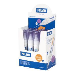 EXP, 12 UDS BOLIGRAFO CORRECTOR LIQUIDO MILAN 5ML MINI