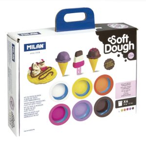 MALETIN 6 BOTES 59 G PASTA BLANDA SOFT DOUGH HERRAMIENTAS H