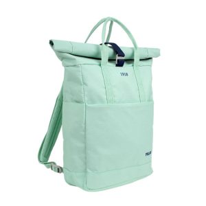 MOCHILA CON CIERRE SUPERIOR ENROLLABLE 10L VERDE