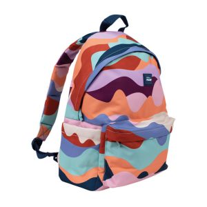 MOCHILA URBANA CLASICA 2 CREMALLERAS 22L THE FUN MULTICOLOR