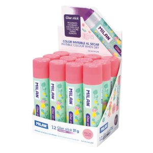 EXPOSITORA 12 BARRA PEGAMENTO VIOLETA 21G SERIE FAIRY TALE