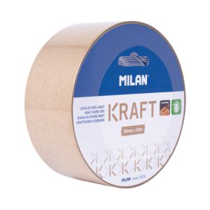 CINTA ADHESIVA DE PAPEL KRAFT 50 MM X 50 M