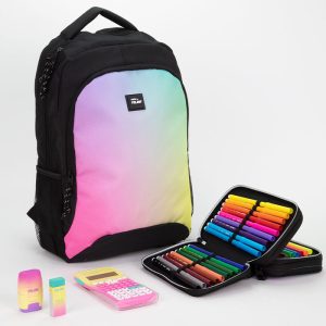 MOCHILA ESCOLAR 21L SUNSET BLACK