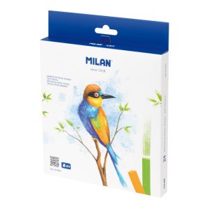 TIZA PASTEL BLANDO MILAN 24 COLORES