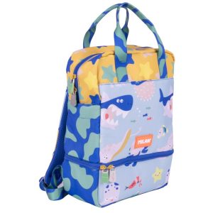 MOCHILA INFANTIL + COMPARTIMENTO TERMICO DE 2L BLUE ODYSSEY