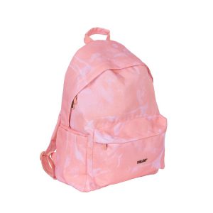 MOCHILA ESCOLAR CLASICA 2 CREMALLERAS 43X30 LAVA ROSA