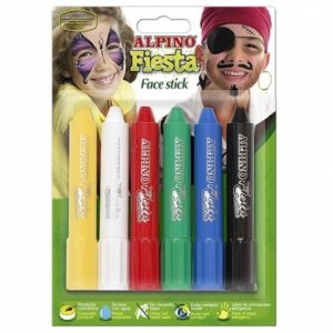 MAQUILLAJE ALPINO FACE STICK 5 GRS 6 COLORES SURTIDOS