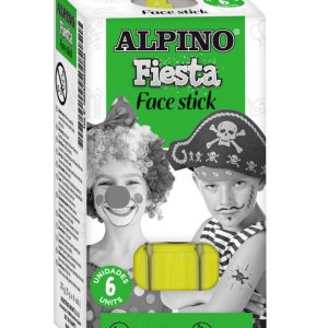 MAQUILLAJE ALPINO SET 6 UNID FACE STICK AMARILLO