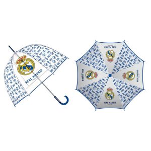 PARAGUAS INFANTIL TRANSP, BURBUJA REAL MADRID 48/8