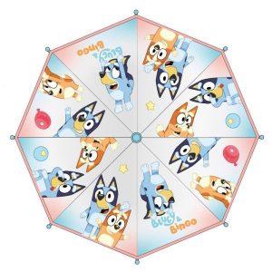 PARAGUAS MANUAL POE BURBUJA BLUEY