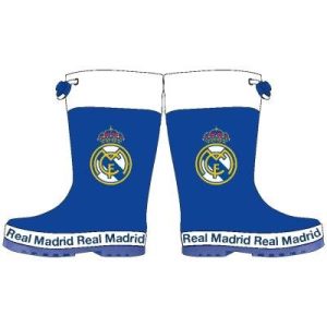 BOTAS LLUVIA PVC REAL MADRID TALLA 26