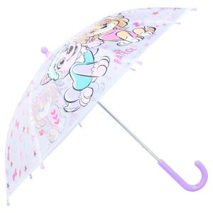 PARAGUAS INFANTIL MANUAL TRANSPARENTE PAW PATROL RAINY DAYS
