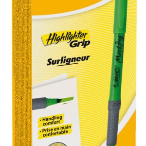 MARCADOR BIC HIGHLIGHTER GRIP 1,6 MM VERDE