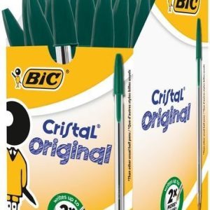 BOLIGRAFO BIC CRISTAL VERDE