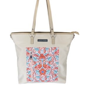 BOLSO SHOPPER CATALINA ESTRADA FRIJOL