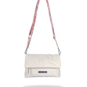 BOLSO CON SOLAPA CATALINA ESTRADA FRIJOL