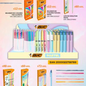 EXPOSITOR 264 UDS BIC PASTEL