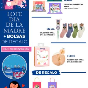 LOTE DIA DE LA MADRE POESSA + BOLSAS DE REGALO