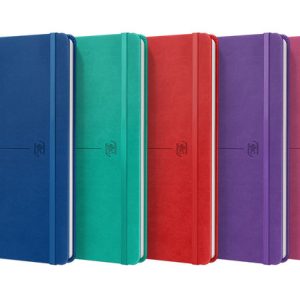 LIBRETA COSIDA OXFORD SIGNATURE A5 80H OP LISO TE VIVOS