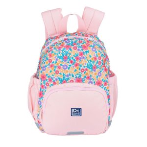 MOCHILA INFANTIL FLORAL OXFORD