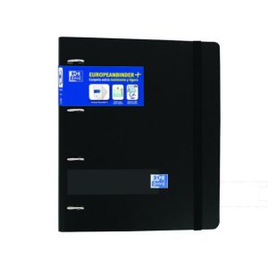 CARPEBLOC POLYFOAM A4+ CON RECAMBIO 100H CUADRO 5X5 NEGRO