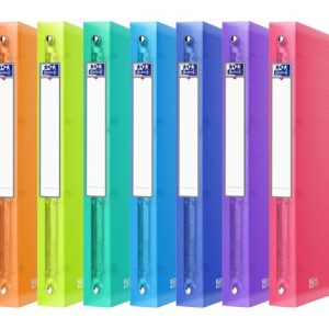 CARPETA A4 4 ANILLAS OXFORD URBAN TP 4X30 LOMO 40MM SURTIDA