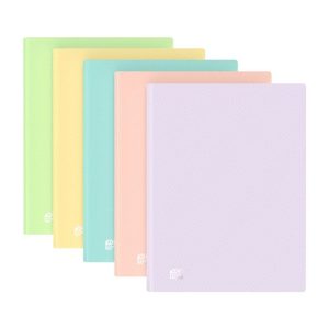 CARPETA 40 FUNDAS SOLDADAS URBAN TP A4 PASTEL SURTIDAS