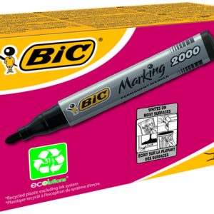 ROTULADOR BIC 2000 PERMANENTE CONICO NEGRO ECOLUTIONS