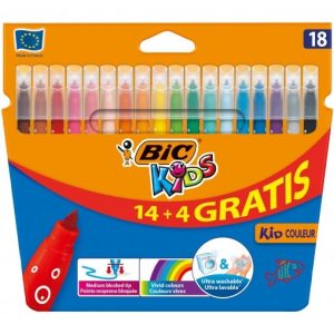 ROTULADOR BIC KID COULEUR 18 COLORES SURTIDOS