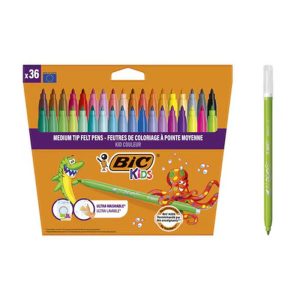 ROTULADOR BIC KIDS 36 COLORES SURTIDOS