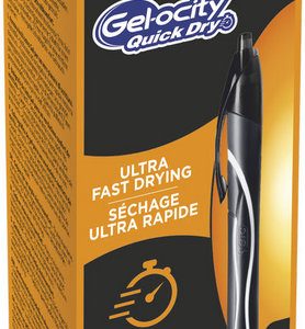BOLIGRAFO BIC GELOCITY QUICK DRY NEGRO