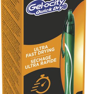 BOLIGRAFO BIC GELOCITY QUICK DRY VERDE