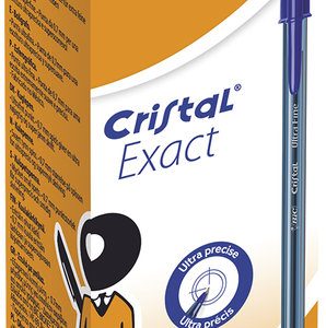 BOLIGRAFO BIC CRISTAL EXACT AZUL