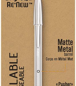 BOLIGRAFO BIC CRISTAL RE?NEW AZUL + 2 RECAMBIOS