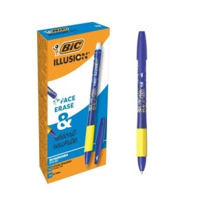 BOLIGRAFO BIC GELOCITY ILLUSION GEL AZUL