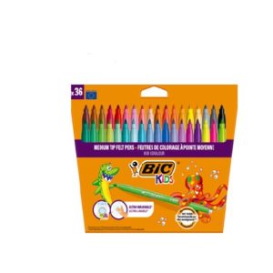 ROTULADOR BIC KID 12 COLORES SURTIDOS FORMATO ESPECIAL