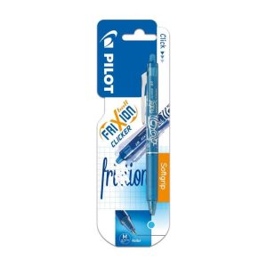 BOLIGRAFO PILOT FRIXION CLICKER AZUL CLARO BLISTER