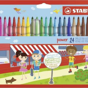 ROTULADOR STABILO POWER 24 COLORES SURTIDOS