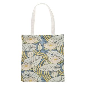 BOLSA DE TELA CON ASAS ART DECO